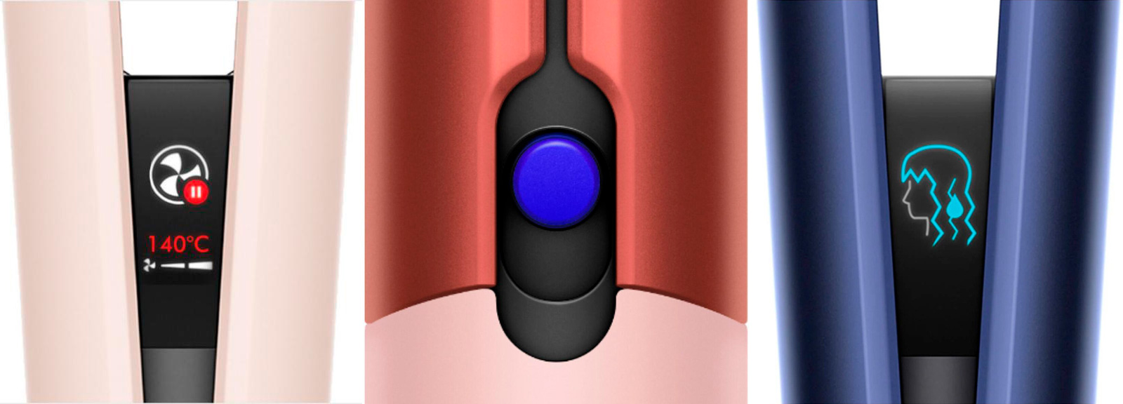Выпрямитель Dyson Airstrait HT01 CN, Prussian Blue/Rich Cooper купить в Новосибирске по низкой цене