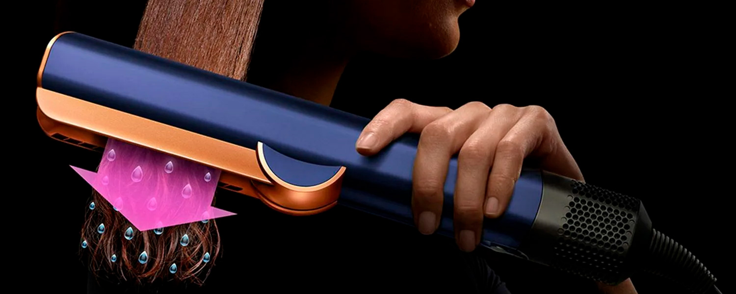 Выпрямитель Dyson Airstrait HT01 CN, Prussian Blue/Rich Cooper купить в Новосибирске по низкой цене