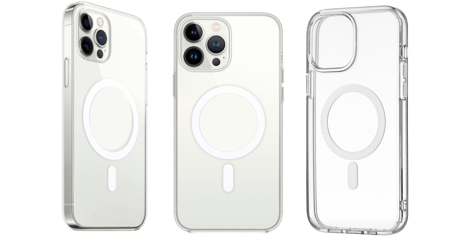 Силиконовые чехлы Clear Case with MagSafe для iPhone 12 купить