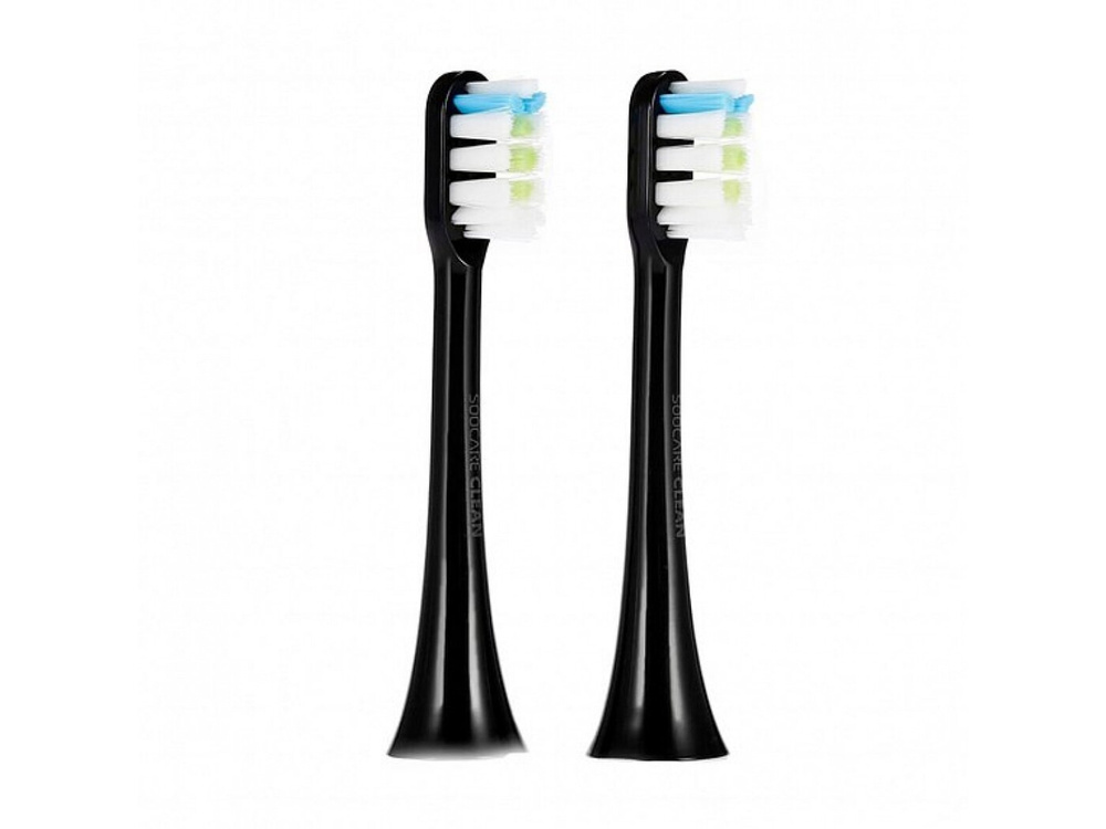 Насадки для электрической зубной щетки Xiaomi Soocas X3 2шт, черный