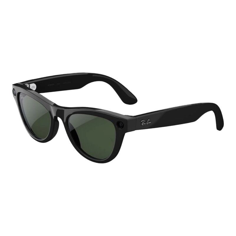 Смарт-очки Ray-Ban Skyler (Gen 2) Shiny Black Transitions Graphite Green M