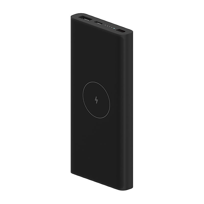 Аккумулятор внешний беспроводной Xiaomi Wireless Power Bank Youth Edition, 10000 mAh, черный
