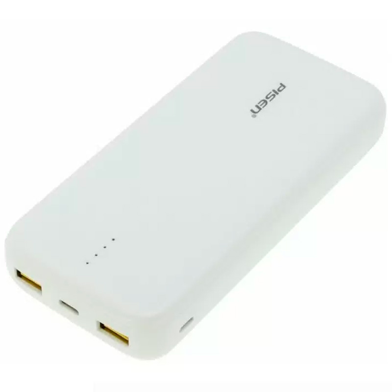 Аккумулятор внешний Pisen 20000mAh, белый