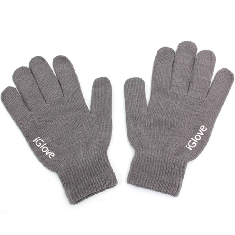 Перчатки для сенсорных экранов iGlove FO Touch Gloves, серый