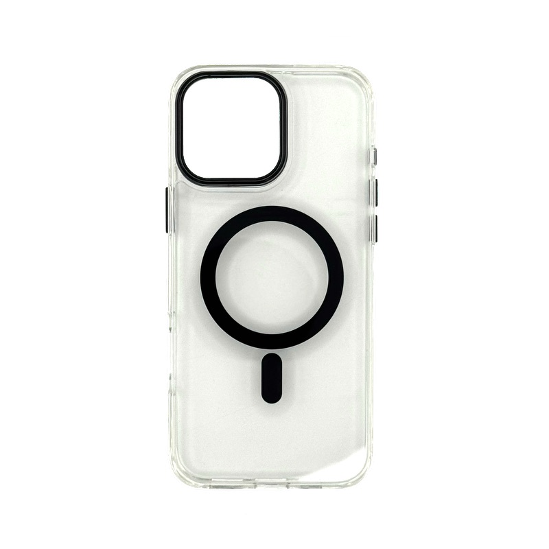 Чехол для iPhone 16 Pro Max AceCase Crystal Shield, Black