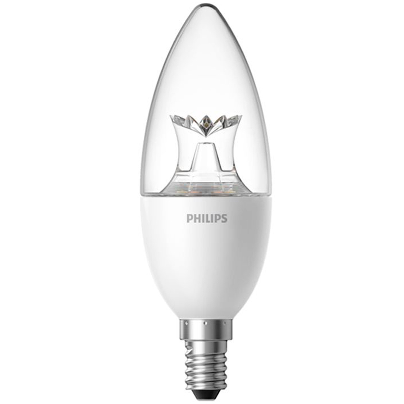 Умная лампочка-свеча Xiaomi Philips RuiChi Bulb E14, бежевый