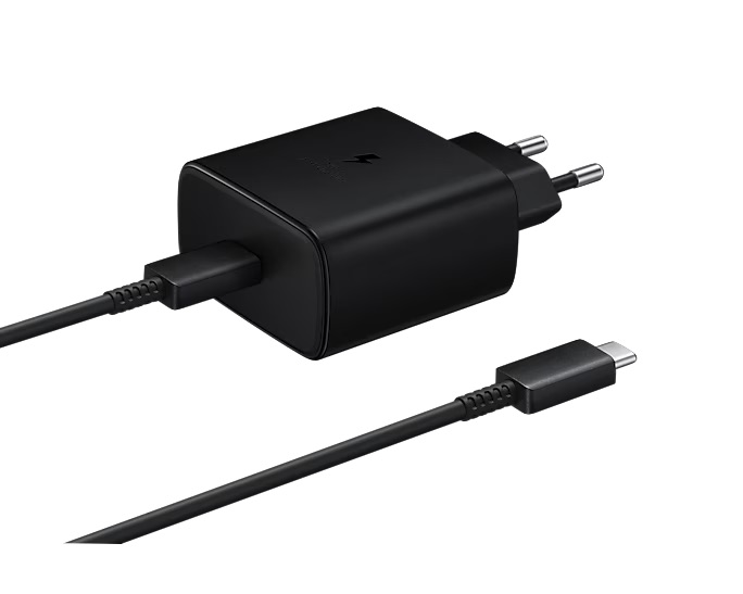 Сетевое зарядное устройство Samsung 45W USB-С, черный