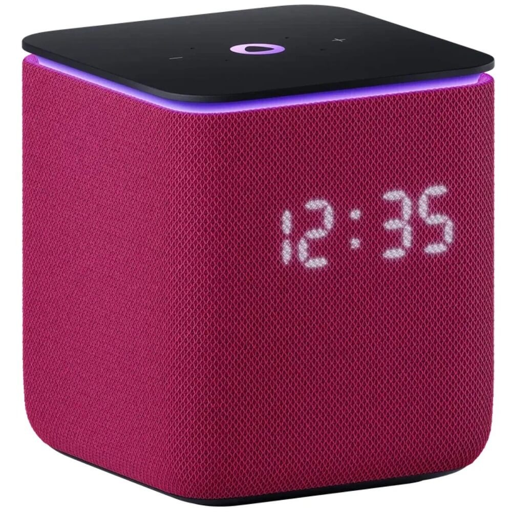 Умная колонка Яндекс.Станция Миди с Алисой, малиновый