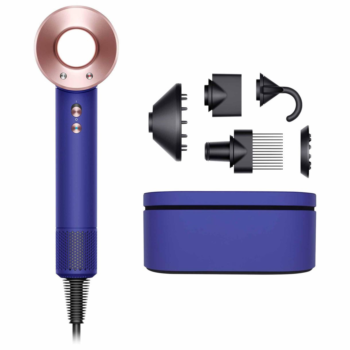 Фен Dyson Supersonic HD07 Box Edition RU, Vinca Blue/Rose