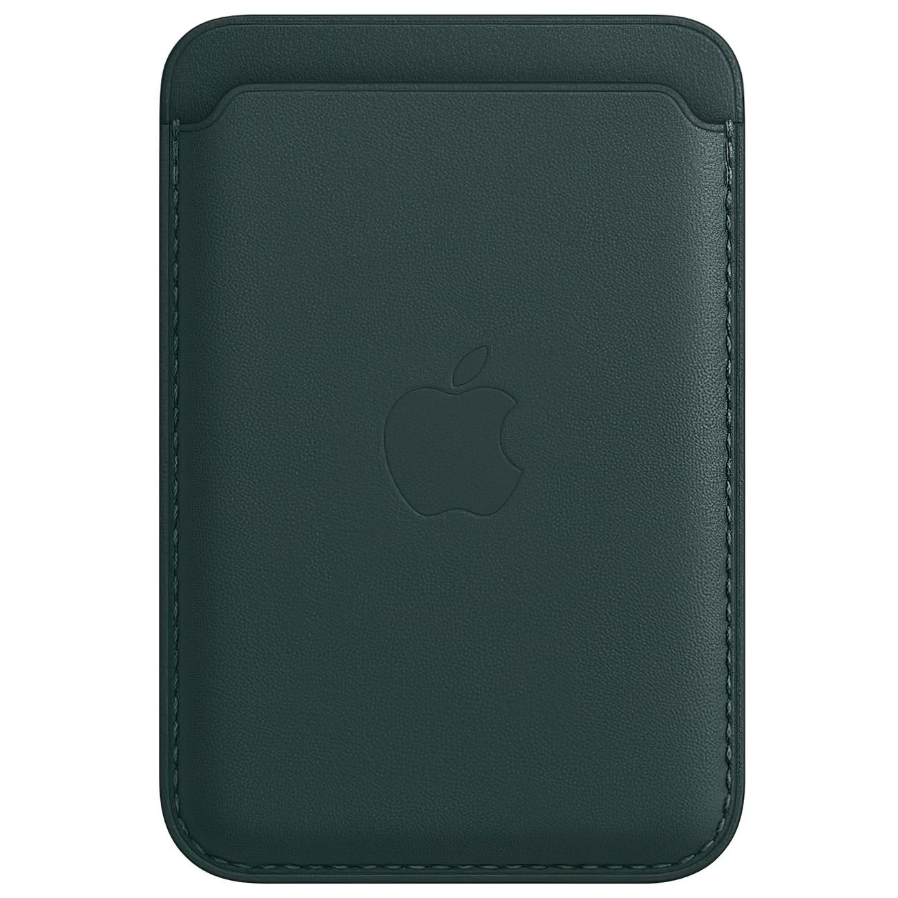 Кардхолдер для Apple iPhone Leather Wallet MagSafe (Анимация), Forest Green