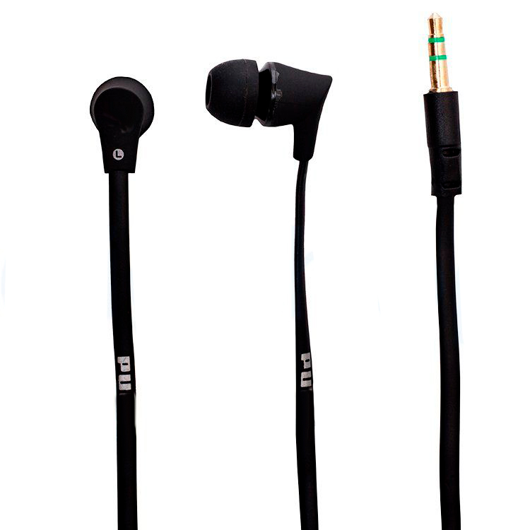 Проводные наушники RepPu Pu-02 Original Design, черный