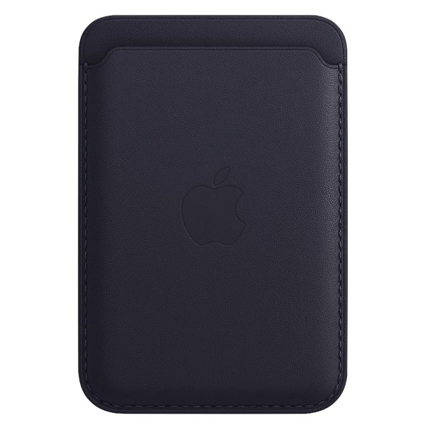 Кардхолдер для Apple iPhone Leather Wallet MagSafe, Ink