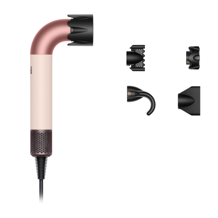 Фен Dyson Supersonic R Straight+Wavy, Ceramic Pink/Rose Gold