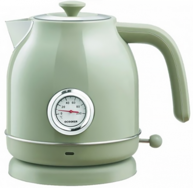 Чайник Ocooker Electric Kettle с температурным датчиком CN, зеленый