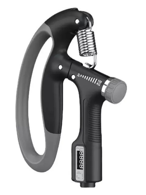 Эспандер кистевой до 100кг ver2, черный