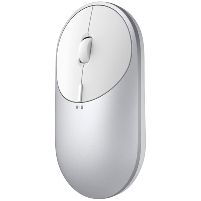 Беспроводная мышь Xiaomi Mi Portable Mouse 2, серебристый