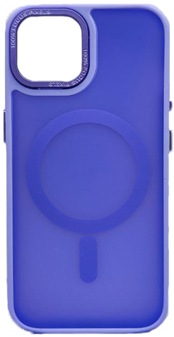 Чехол для iPhone 15 EDIVIA Sleek Design with MagSafe, сиреневый