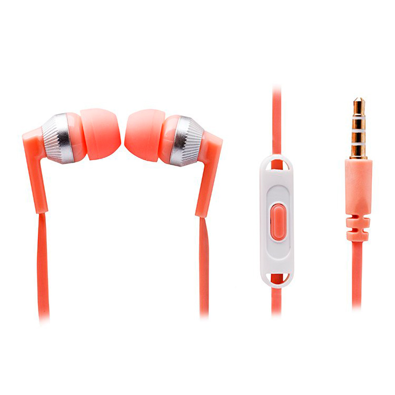 Проводные наушники Elmcoe EV-108, Pink