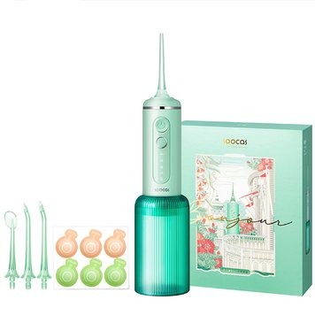 Беспроводной ирригатор Xiaomi Soocas W3F (4 насадки), зеленый