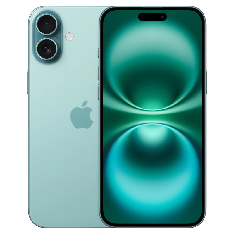 Смартфон Apple iPhone 16 Plus 128GB, Teal (без RuStore)