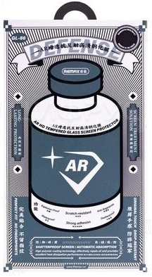 Защитное стекло Remax для iPhone 15 Pro Anti-Reflection, черная рамка