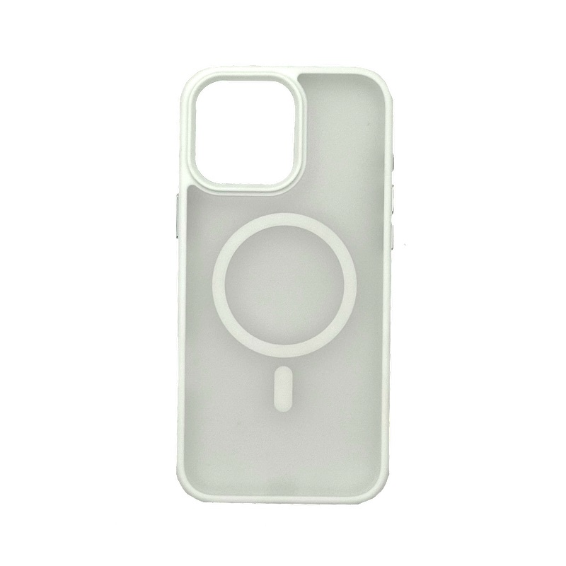 Чехол для iPhone 16 Pro Max AceCase Soft Rim, White