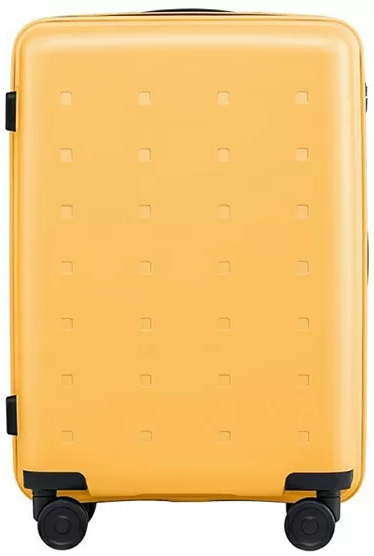 Чемодан NINETYGO Polka dots Luggage 24'', желтый