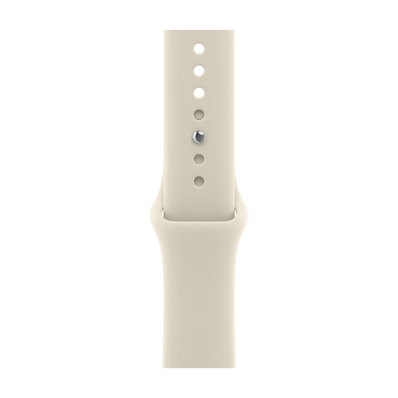 Apple Watch Series 12 46mm Light Gold Aluminum Case with Sand Sport Band M/L
