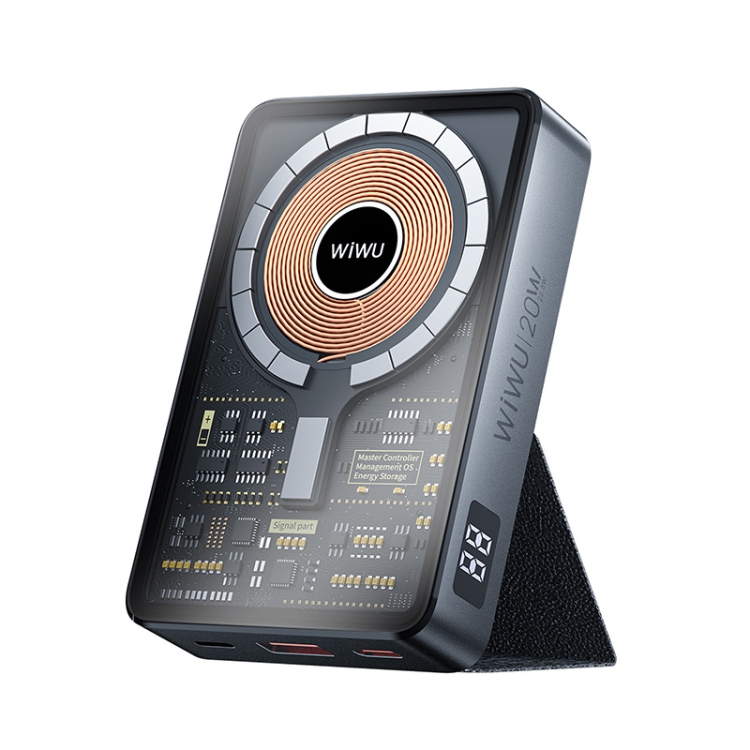 Беспроводное зарядное устройство c аккумулятором WIWU JC-21 Magnetic Power Bank 10000mAh