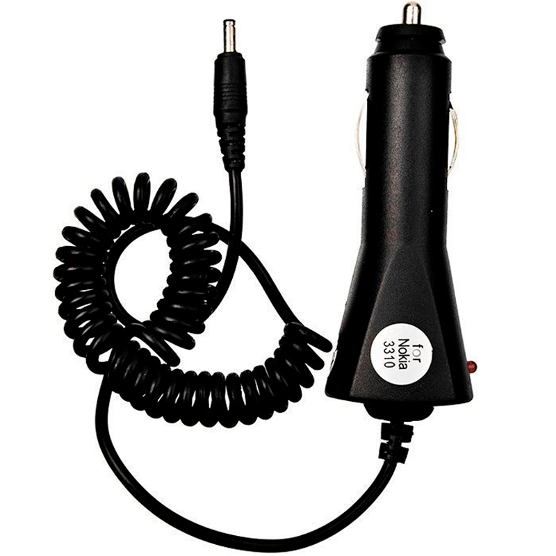 Автомобильное зарядное устройство Glossar Nokia 3310, черный