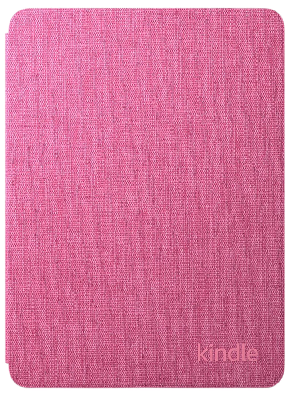 Чехол-обложка Amazon Kindle Paperwhite 12 Gen/Colorsoft 1 gen Water-Safe Fabric Cover, Raspberry