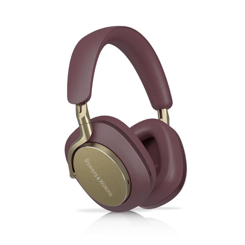 Беспроводные наушники Bowers & Wilkins Px8, золотой/бордовый