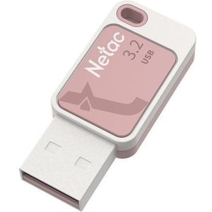 Флеш-диск Netac 256GB USB3.2, розовый