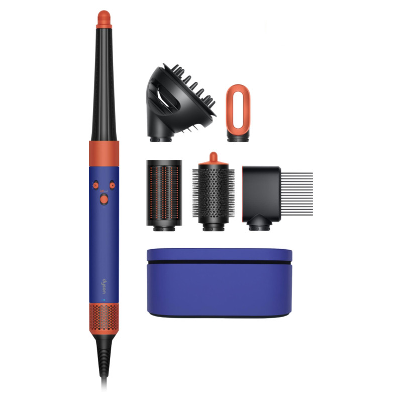 Стайлер Dyson Airwrap i.d. Long HS08 Curly+Coily, Vinca Blue/Topaz