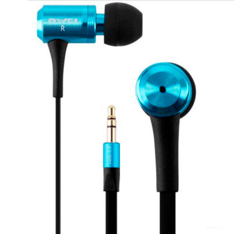 Проводные наушники Awei ES100M, голубой