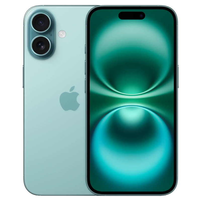 Смартфон Apple iPhone 16 256GB, Teal (без RuStore)