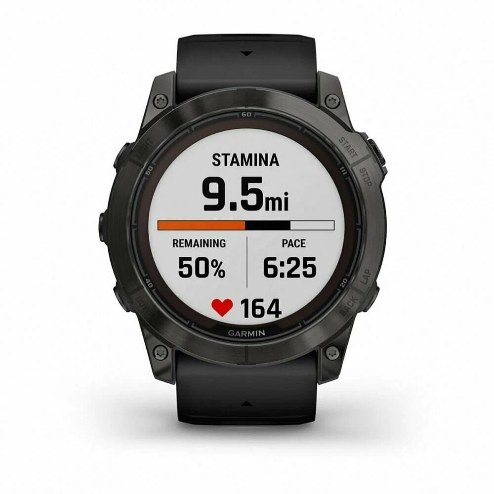 Умные часы Garmin Fenix 7X Pro Sapphire Solar GPS, Black
