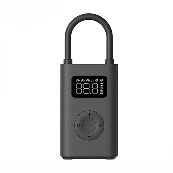 Умный насос Xiaomi Mi Portable Electric Air Compressor 2 MJCQB06QW, черный