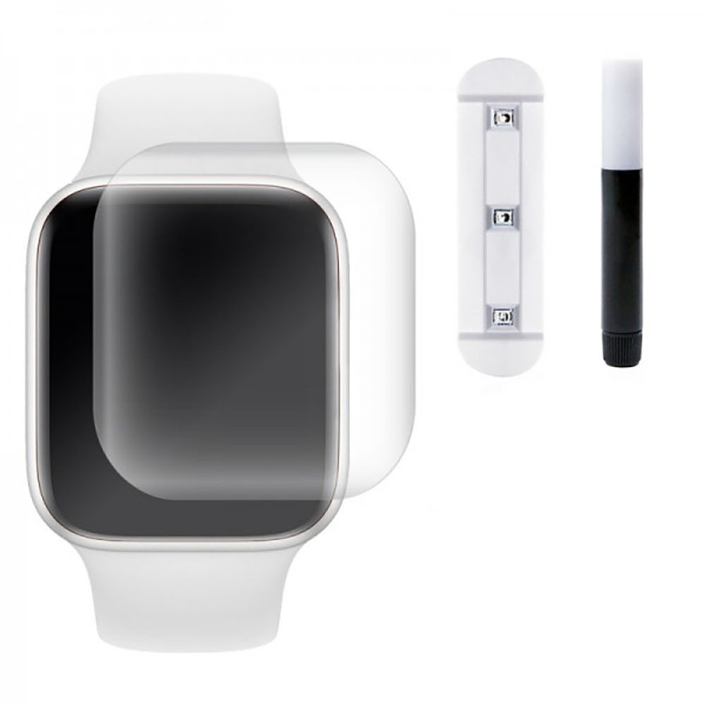 Защитное стекло для Apple Watch 40mm UV 360, прозрачное