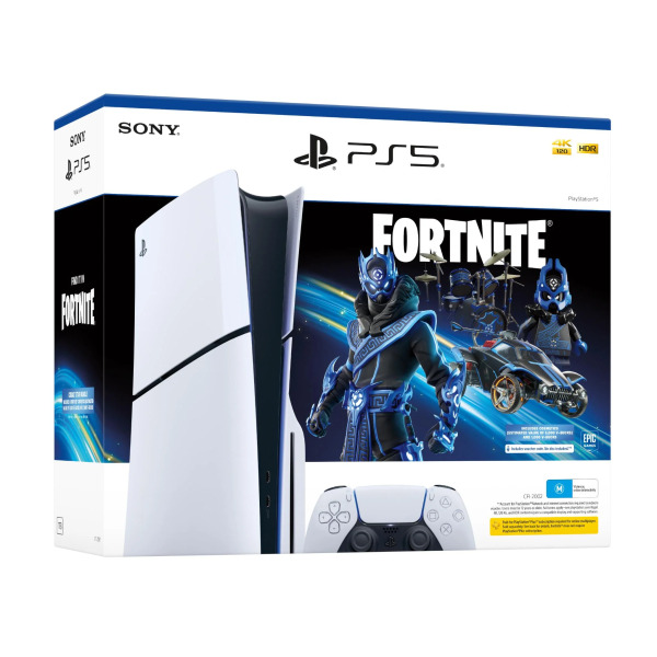 Игровая приставка Sony PlayStation 5 Slim (PS5) Blu-Ray Edition + «Fortnite Cobalt Star Bundel»