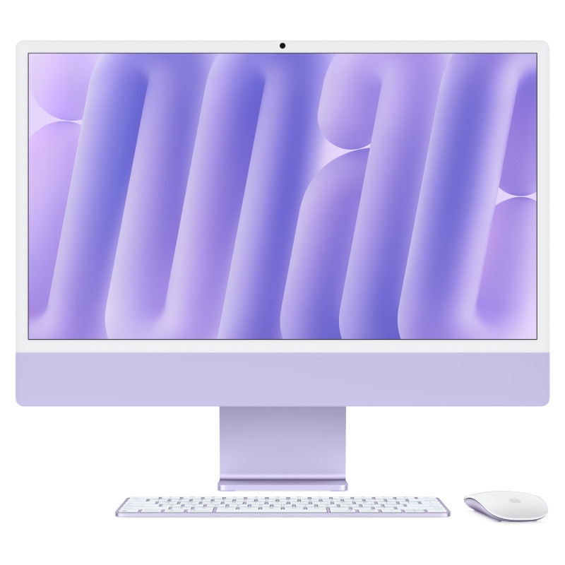 Моноблок Apple iMac 24" 2024 M4 16GB/512GB 10CPU/10GPU MWV73, Purple