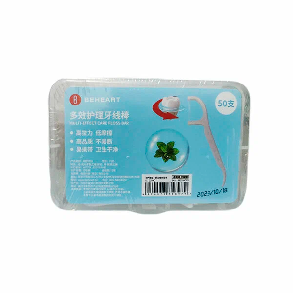 Зубная нить Xiaomi Beheart (50шт), белая