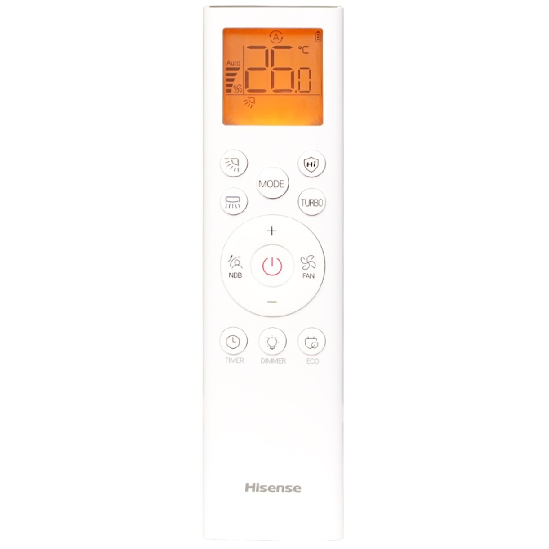 Кондиционер Hisense CITY 2.0 DC Inverter (13) 36м² AS-13UW4RYRKA05, белый