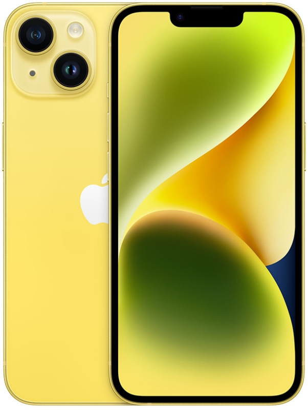 Смартфон Apple iPhone 14 Plus 128GB, Yellow (без RuStore)