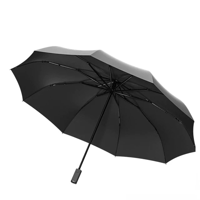 Зонт Zuodu Full Automatic Umbrella Led, черный