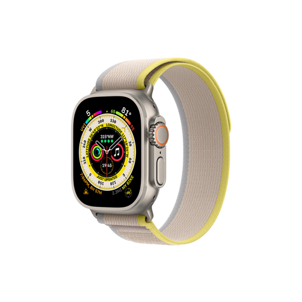 Ремешок для Apple Watch WIWU 38/40/41mm Trail Loop, серо-желтый
