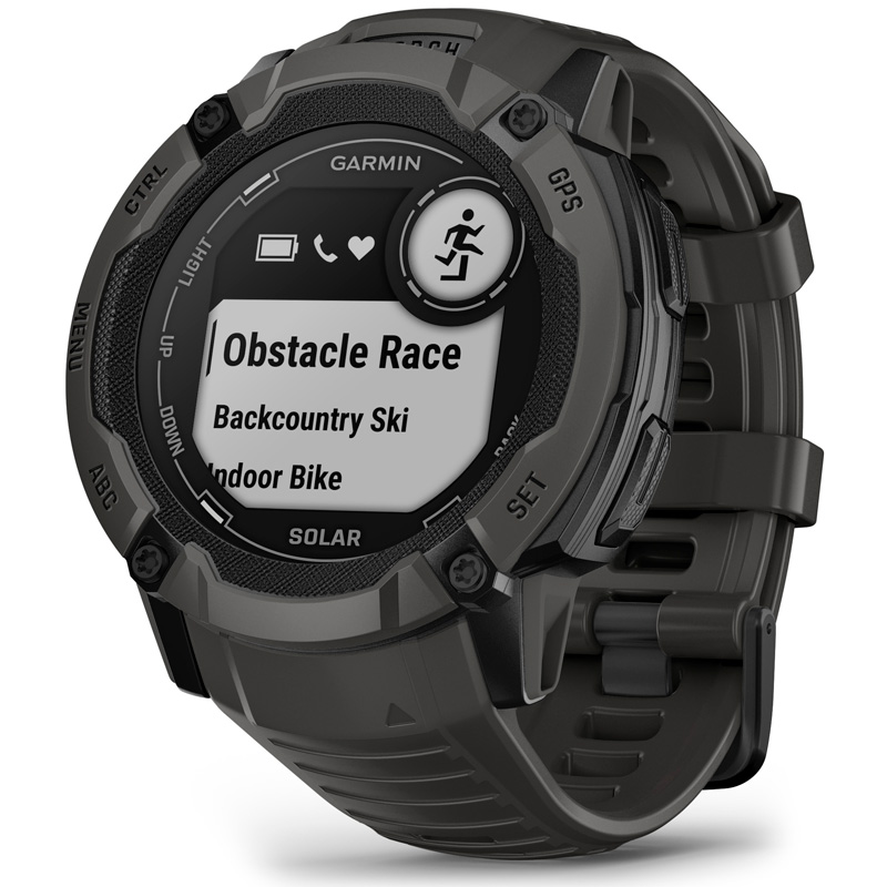 Умные часы Garmin Instinct 2X Solar, Black