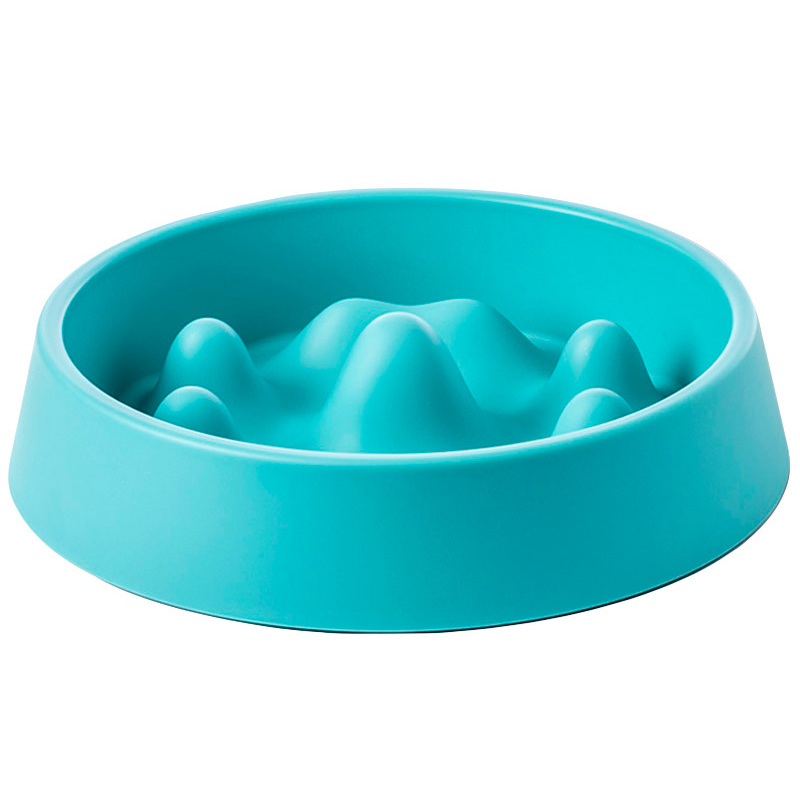 Миска для животных Jordan Judy Pet Slow Bowl, голубой