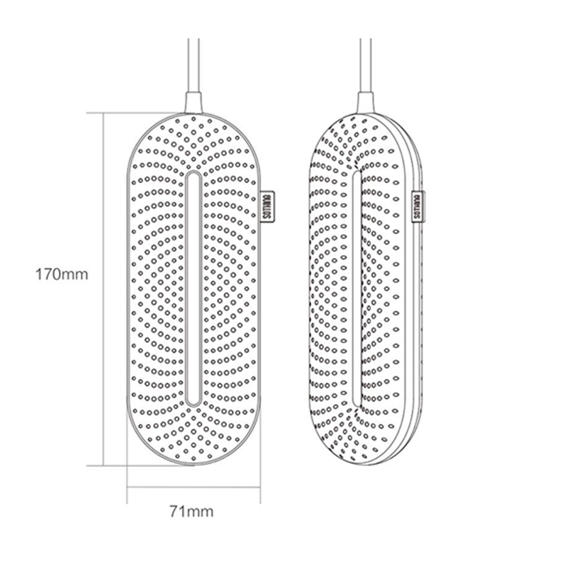 Сушилка для обуви Xiaomi Sothing Zero-Shoes Dryer With Timer RU, белый