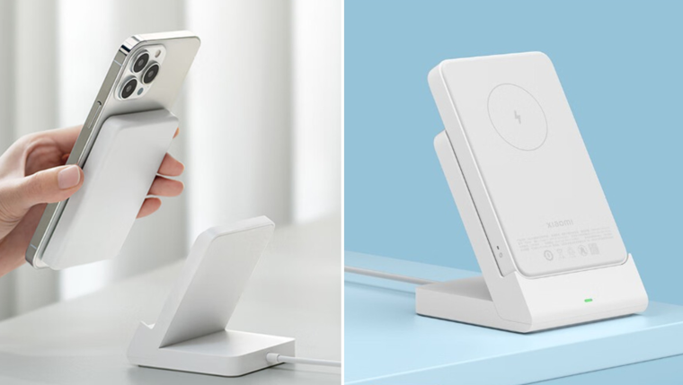 Беспроводное зарядное устройство c аккумулятором Xiaomi Magsafe Wireless Power Bank 2800mAh, белый